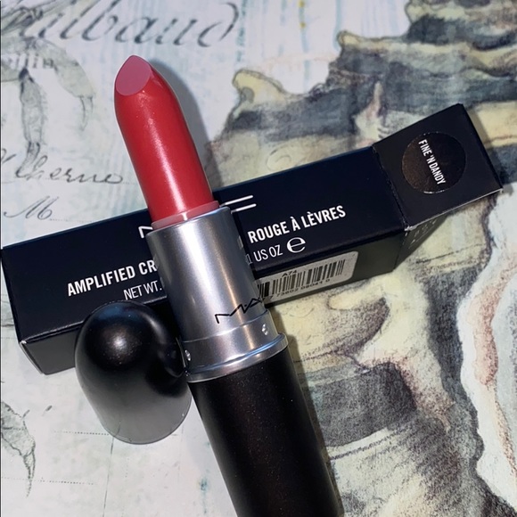 MAC Cosmetics Other - MAC COSMETICS FINE ‘N DANDY Amplified Lipstick HTF